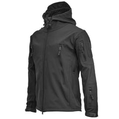Men's Camouflage Waterproof Tactical Hooded Winter Jacket Large Sizes